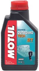 Масло Motul OUTBOARD TECH 2T, 1 литр, (851711, 102789)