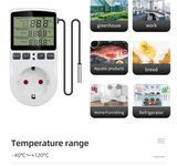 Автоматический Цифровой терморегулятор в розетку на 16А/3680W, программирование, регулятор температуры TC816