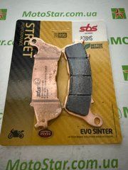 Колодки гальмівні SBS 828HS Performance Brake Pads, Sinter Bandit 650/1250 ABS, CBR250/300/500R