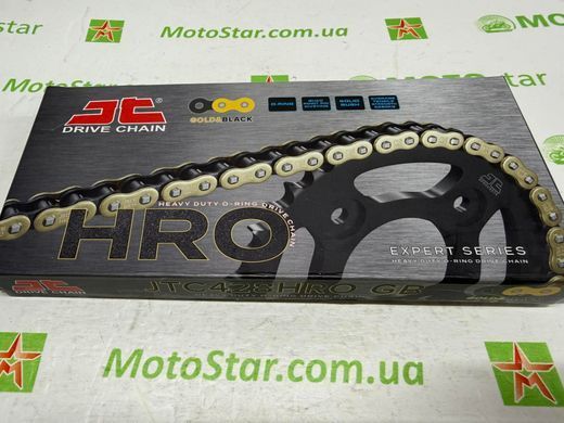 Приводная цепь JT JTC428HROGB140SL HEAVY DUTY O-RING усиленная