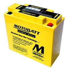 Motobatt MB MB51814 Мото акумулятор 22 A / ч, 220 A, (+/-) (- / +) ,, 185x81x170 мм