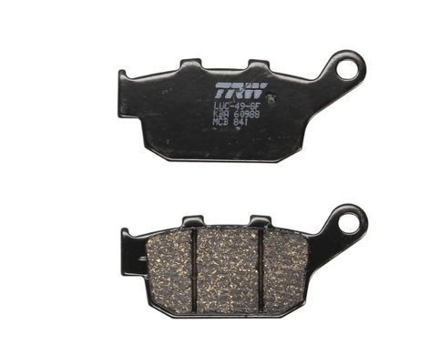 LUCAS MCB841 - Комплект тормозных колодок Organic TRW KAWASAKI KLE, Z, ZR; SUZUKI GW, SFV, SV 250-800 2009-2020