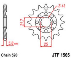 JT JTF1565.13SC - Звезда передняя
