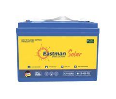 Акумуляторна батарея EASTMAN ES100 DEEP CYCLE GEL 12V 100Ah T16, 750 cycles, 800A 330x171x220  Blue. 30.5kg Q1/30