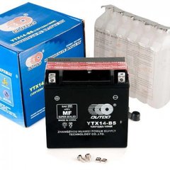 Аккумулятор Outdo UTX14-BS (YTX14-BS) (+/-) 12V 12Ah, 150x87x145 мм