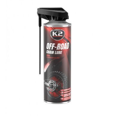 Cмазка для цепей мотоцикла K2 CHAIN LUBE OFF-Road 500мл. W140, 500 мл