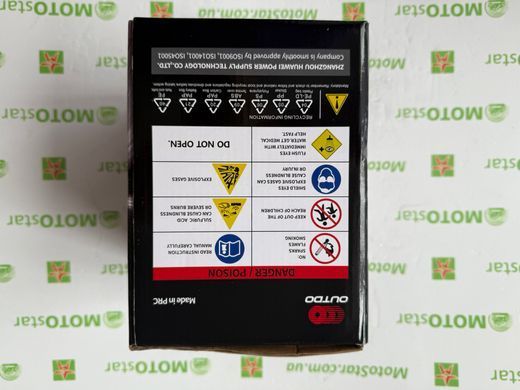 Акумулятор Outdo YB30L-BS (MF) 30Ah/10HR CA*290A (YTX30L-BS) AGM Tech 166x126x175 мм