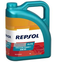 Моторне масло Repsol ELITE EVOLUTION POWER 1 5W30, 5 л (RP141C55)