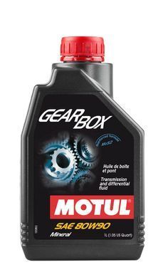 Масло трансмиссионное GEARBOX SAE 80W90, 1 литр, (317201, 105787)