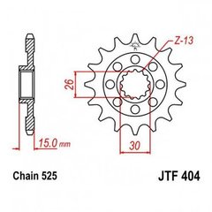 JT JTF404.17 - Зірка передня