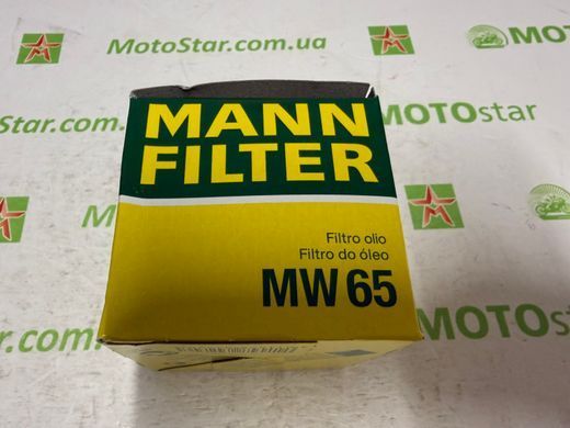 MANN MW 65 - Фильтр масляный APRILIA RSV, TUONO; ARCTIC CAT ARCTIC CAT, BEAR CAT, TBX; CAGIVA NAVIGATOR, RAPTOR, V-RAPTOR, X-RAPTOR, X-TRA RAPTOR 50-1800 1979-2021