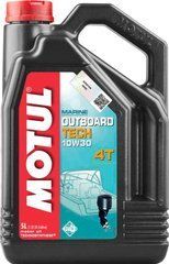 Масло для 4-х тактных двигателей. Technosynthese д/лод. MOTUL 852151/OUTBOARD TECH 4T SAE 10W30 (5л)/101747=106447