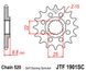 JT JTF1901.13SC - Зірка передня самоочисна KTM SX/EXC '91-'22