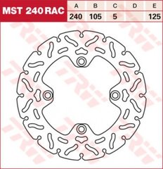 LUCAS MST240RAC - Тормозной диск