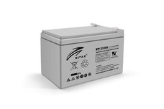Акумуляторна батарея AGM RITAR RT12100S, Gray Case, 12V 10.0Ah (151 х 65 х 111 (117)) Q10