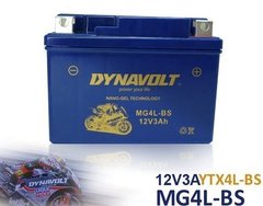 DYNAVOLT GEL MG4L-BS 114х71х86 мм . -/+ 3Ah Мото аккумулятор