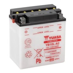 YUASA YB10L-A2 Мото аккумулятор 11 А/ч, 160 А, (-/+), 135х90х145 мм