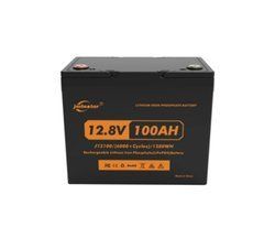 Акумуляторна батарея JSDS LiFePO4 12100 12,8V 100Ah, 1,28kWh, BMS50A@4S, 6000 cycles, 260x168x215, 10кг