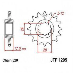 JT JTF1295.15 - Звезда передняя