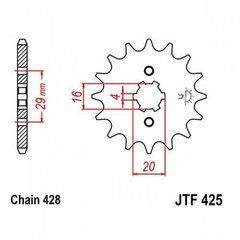 JT JTF425.15 - Звезда передняя