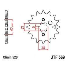 JT JTF569.13 - Зірка передня
