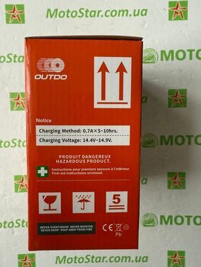 Outdo YTX7L-BS GEL 12V 7Ah. Аккумулятор