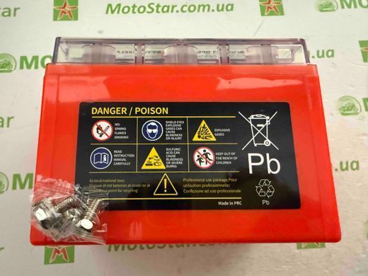Аккумулятор OUTDO YTZ12S GEL 12V, 11,2Ah/10HR, 200А, 150x85x112 мм
