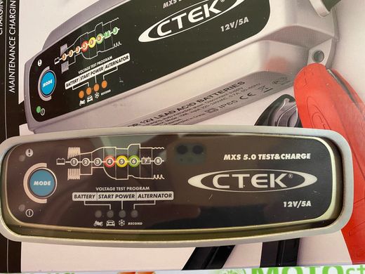 CTEK MXS 5.0 TEST CHARGE 12v / 5A - Зарядний пристрій, 56-308