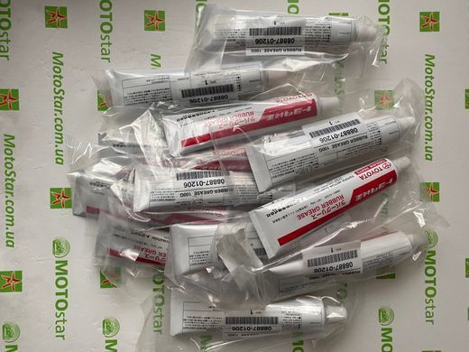 Высокотемпературная смазка Toyota Rubber Grease 08887-01206 (Япония) 1шт 100г, 100 г