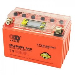 Акумулятор Outdo YTX9-BS (DS-Igel) 12V 9AH 152x88x106 з індикатором заряду, вольтметр