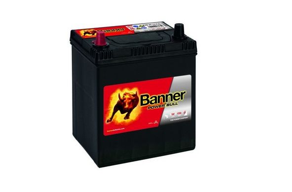 BANNER P4027 - 40AH / 300A +/-, 187/127/226 POWER BULL стартерний акумуляторна батарея