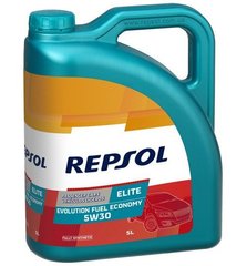 Моторное масло Repsol ELITE EVOLUTION FUEL ECONOMY 5W30, 5л (RP141P55)