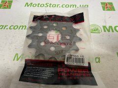 JT JTF565.15 - Звезда передняя KAWASAKI EN, ER, ER-6F, ER-6N, EX, KLE, KLX, KX, W, Z; SUZUKI GS, RGV, SFV, SV; YAMAHA DT, FZ, MT-03, TDR, TT, TZR 250-800 1975-2020