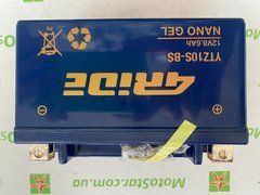YTZ10S-BS 4RIDE NANO GEL 12V 8.6Ah 190A L+, 150x86x94мм, вага 2,865кг