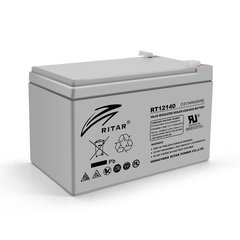 Акумуляторна батарея AGM RITAR RT12140H, Gray Case, 12V 14.0Ah (151 x 98 x 95 (101)) Q4