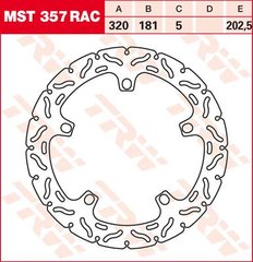 LUCAS MST357RAC - Тормозной диск