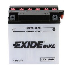 EXIDE EB9L-B / YB9L-B Аккумулятор 9 А/ч, 120 А, (-/+), 135х75х139 мм