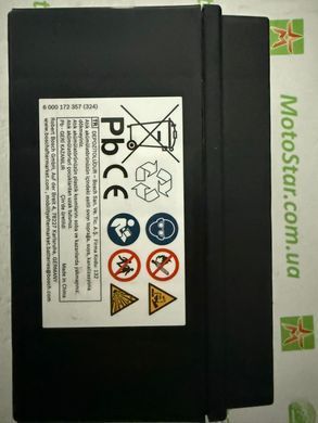 Акумулятор BOSCH Y/B TZ10S 0 986 FA1 140 (+/-) (YTZ10S-4; YTZ10S-BS) M6 AGM, 12V 8.6Ah 150A