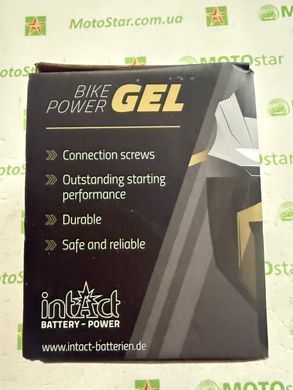 INTACT Bike Power Gel INT IG-YTZ14-S 12V 11.5Ah, EN 250A (YTZ14S), Стартерная батарея