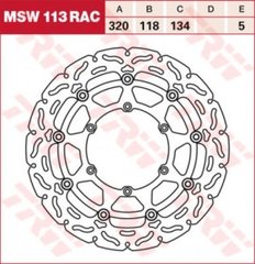 LUCAS MSW113RAC - Гальмівний диск