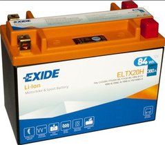 ELTX20H - EXIDE - 84WH / 380A 12V L+ / Аккумулятор LI-ION , вес 1,3кг