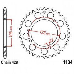 JT JTR1134.50 - Звезда задняя
