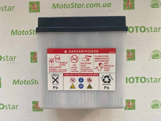 Мото аккумулятор Outdo 12N9-3B 12V 9Ah, 135x75x139мм кислотный