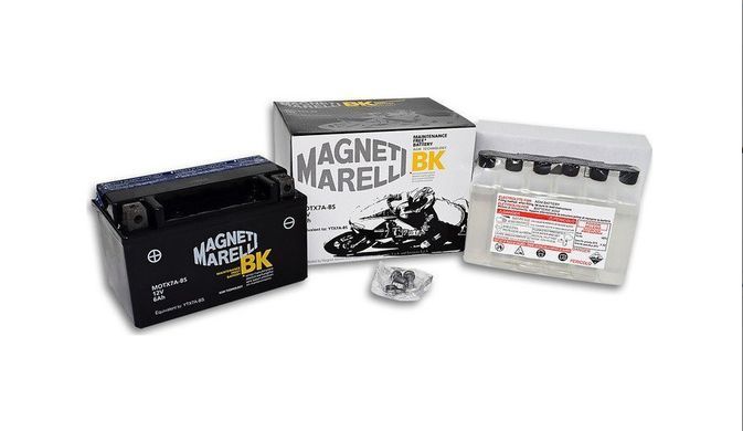 MOTX7A-BS (YTX7A-BS) Аккумулятор 6 Ah, 90A, 12V, (+/-), 150x87x94 мм