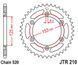 JT JTR210.40 - Зірка задня BETAMOTOR RR; HONDA CR, CRF, CRM, XR 125-650 1983-2021