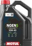 Масло для 4-х тактных двигателей п/синтетическое. MOTUL 839141/NGEN 5 SAE 10W40 4T (4л)/111830, 4 литра