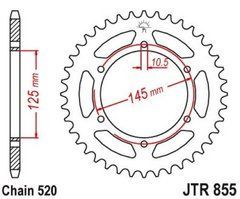 JT JTR855.47 - Звезда задняя