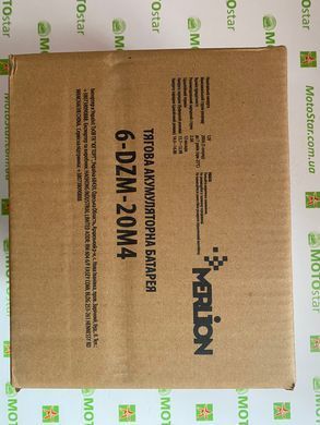 Тягова акумуляторна батарея AGM MERLION 6-DZM-20, 12V 20Ah M4 (181х77х167) Q4
