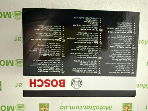 Акумулятор BOSCH 0 986 FA1 270 (YTZ12S-4; YTZ12S-BS, TTZ12S -BS) M6 AGM, 12V 11AHh 210A Factory Activated, 150x88x110 мм