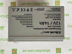 Акумуляторна батарея AGM Qoltec QLT1214B, Gray Case, 12V 14.0Ah ( 151 x 98 x 95 (101) ) Q4